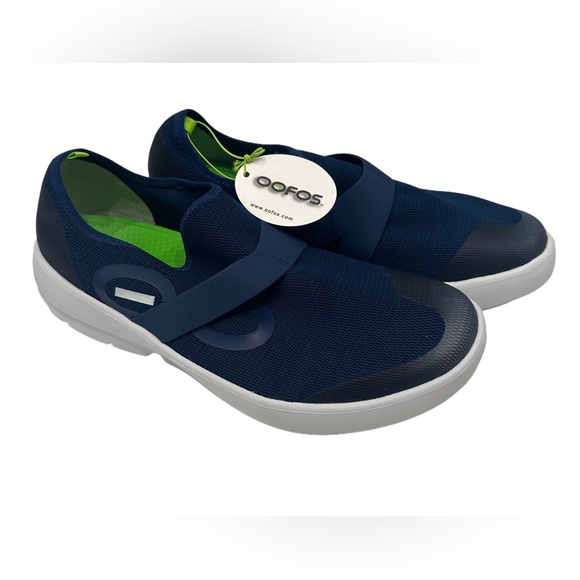 OOFOS Other - Oofos OOmg Low Mesh Recovery Slip On Shoes Sneakers Men’s 12.5 Blue NWOB